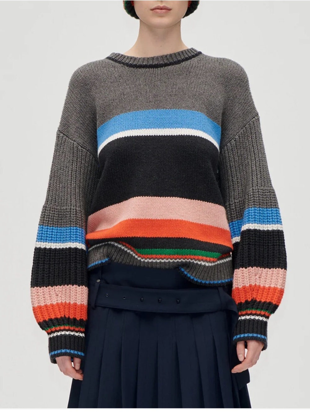 Stine Goya Chunky Sleeve Sweater Size XS NWT